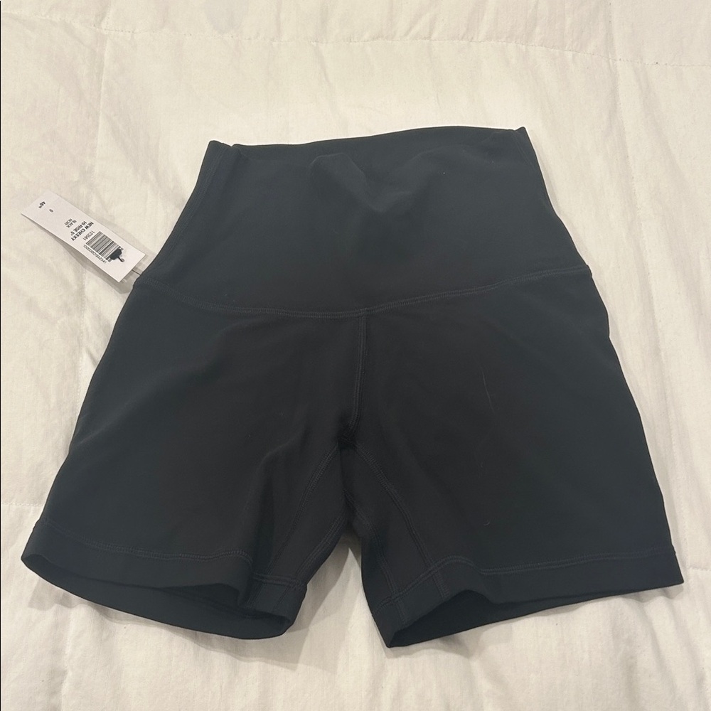 Aritzia Midnight Black Bike Shorts